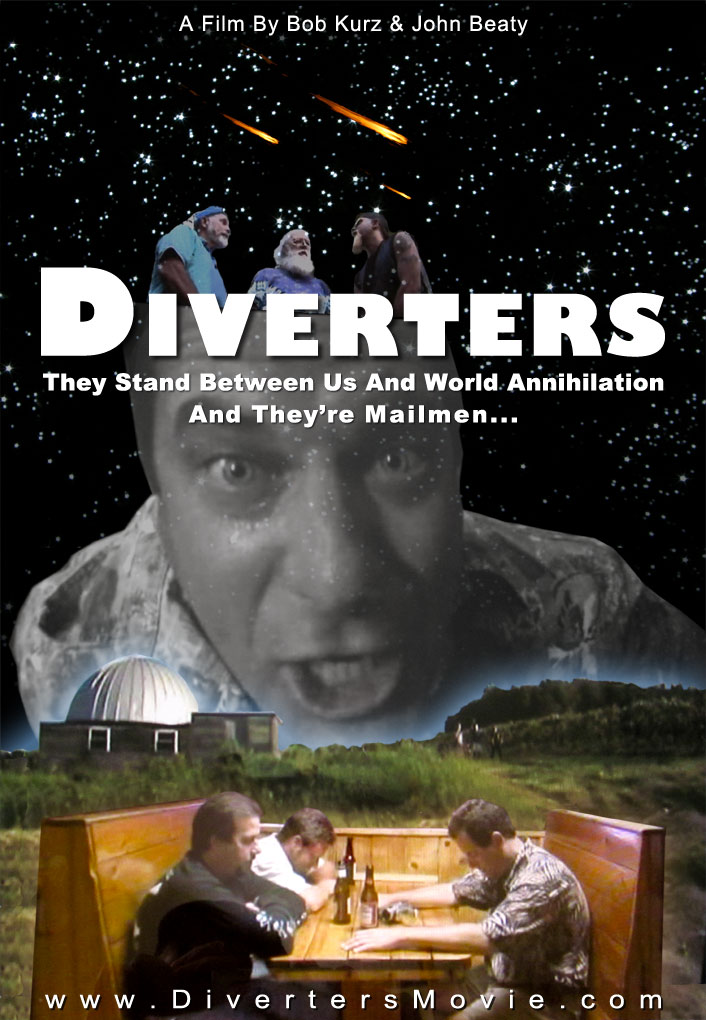 Doug Amey Graphic Design, The Diverters Movie Poster