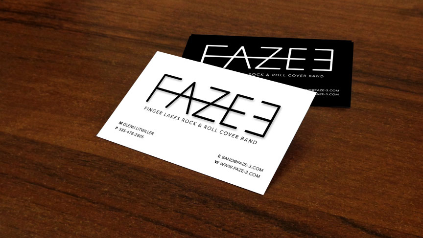 Doug Amey Graphic Design, Faze-3 Business Cards