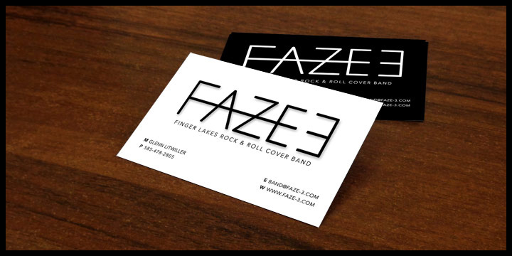 Faze-3 Business Cards