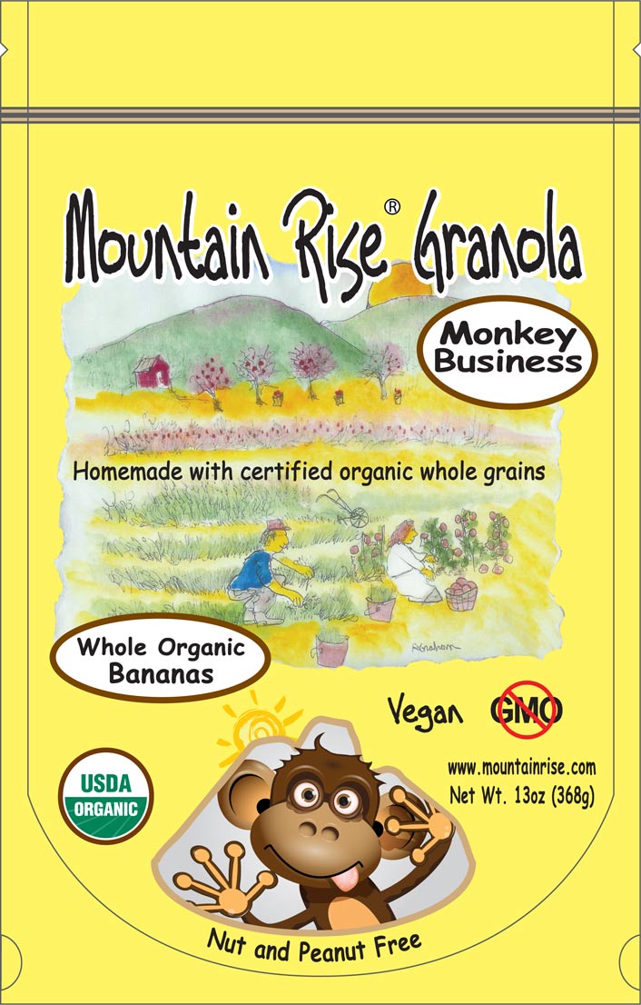 Doug Amey Graphic Design, Mountain Rise Granola