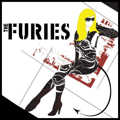Doug Amey Graphic Design The Furies Cover Art